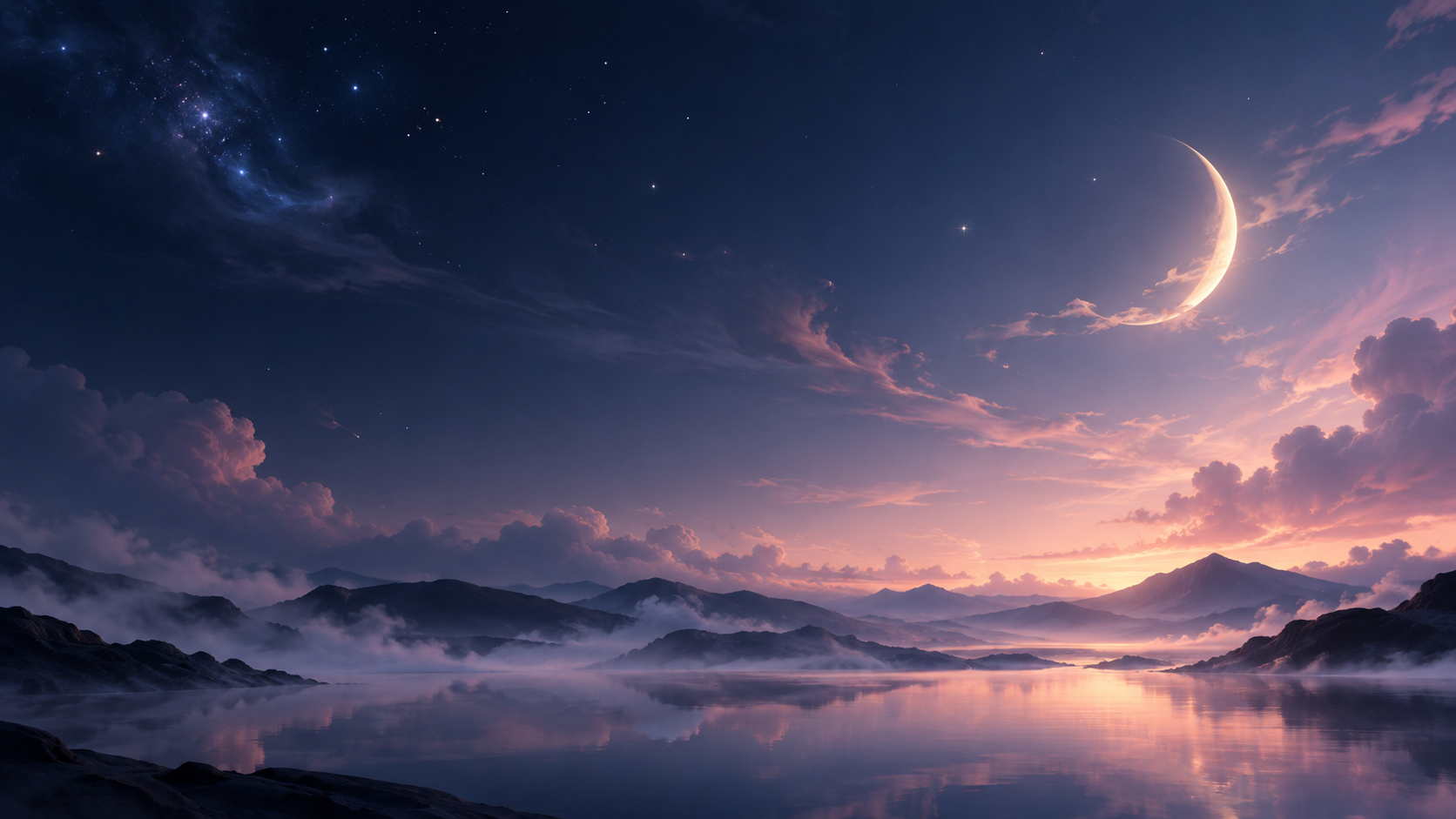 Subconscious dreamscape atmosphere
