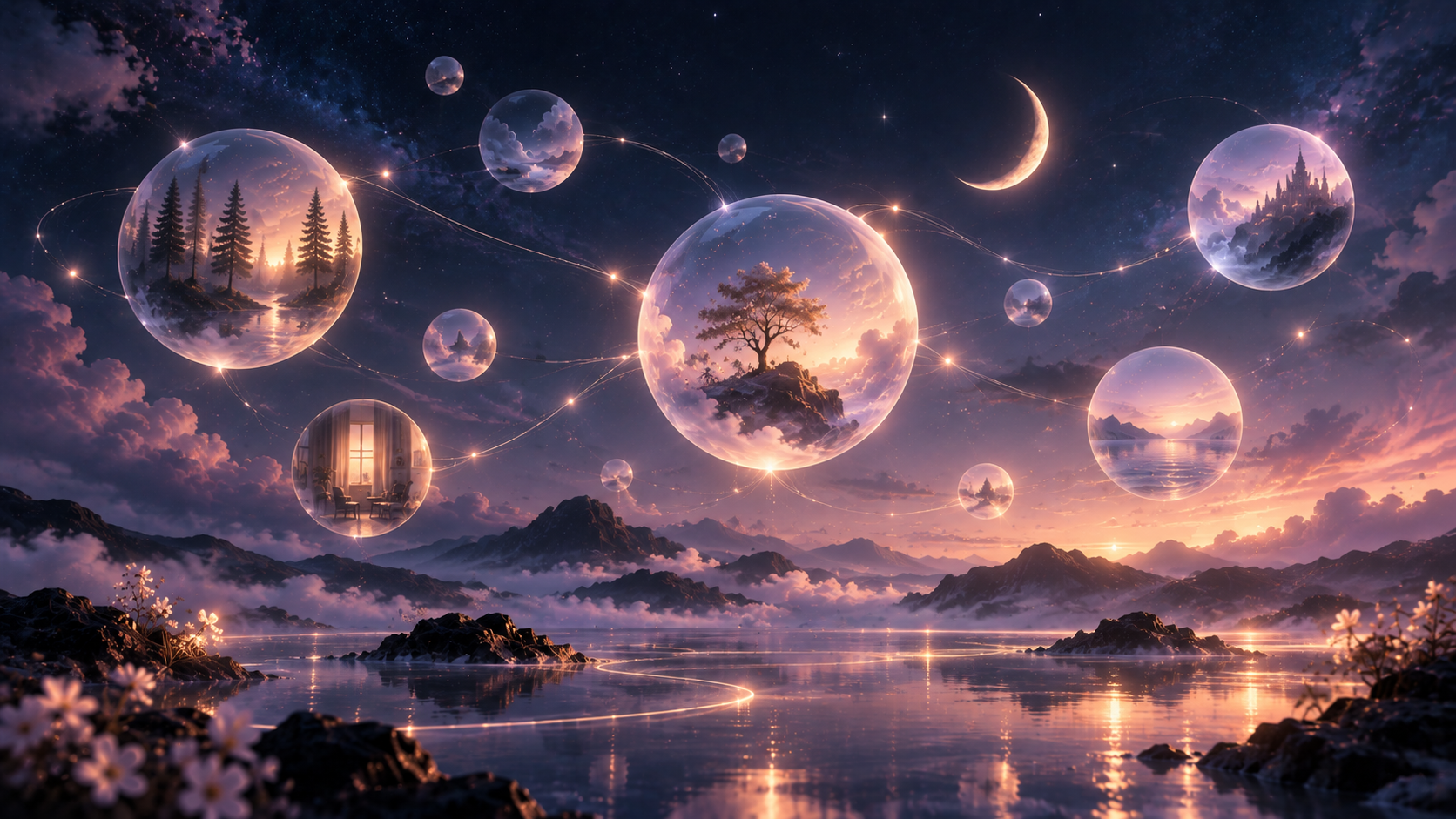 Recurring patterns visual atmosphere